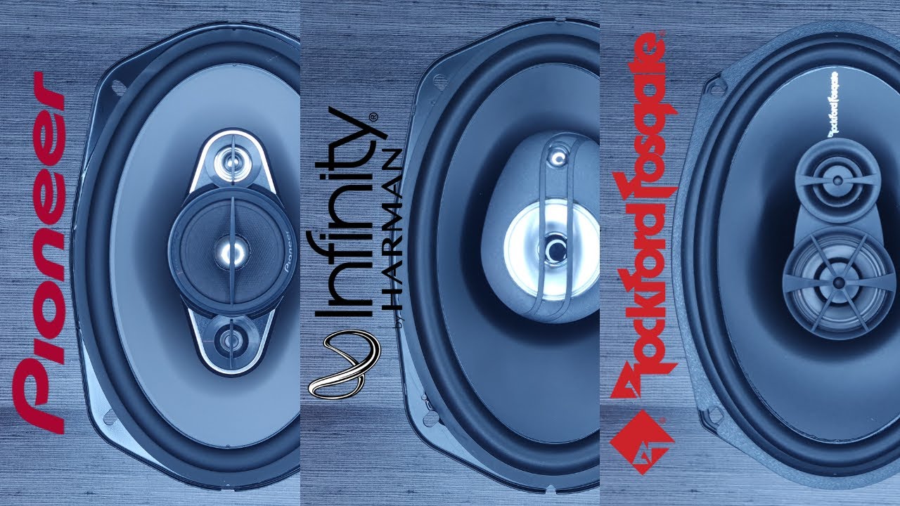 COMPARATIVA PARLANTE 6,9' | PIONEER | INFINITY | ROCKFORD