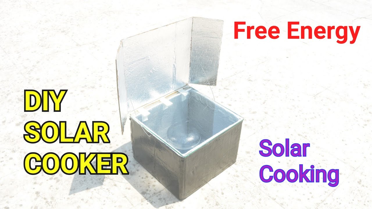 How to Make Solar Cooker at Home | DIY Solar Cooker | Cook with Solar Energy | Arty-Crafty