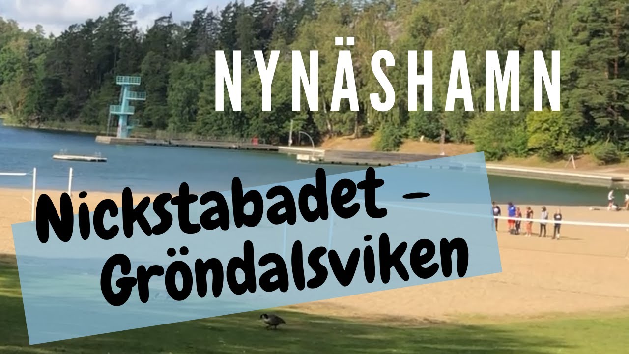 Walking: Nickstabadet - Gröndalsviken, Nynäshamn, Sweden