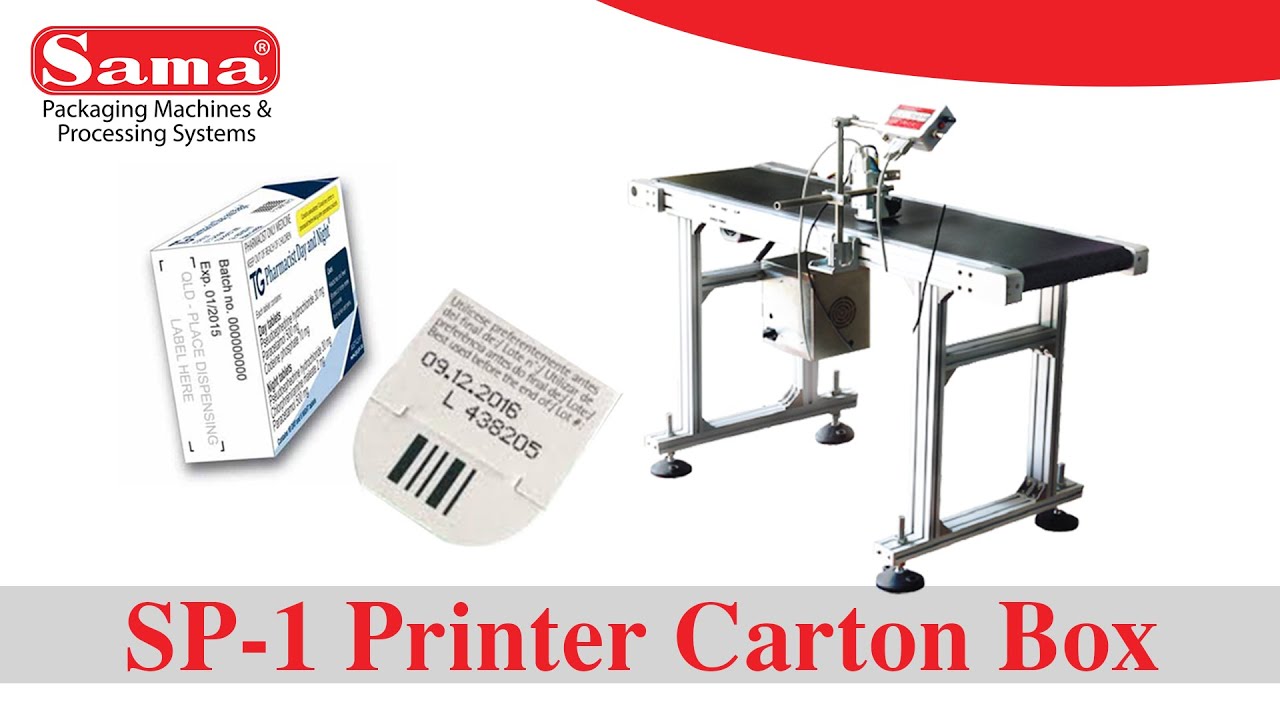 SP-1 Printer Carton Box | Sama Engineering