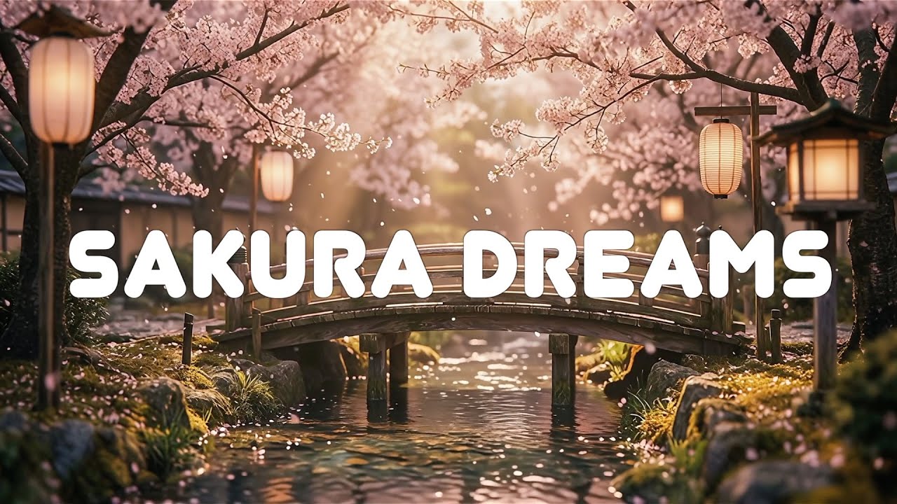 Sakura Dreams 🌸Cherry Blossom Flow 🌸 Relaxing Lo-Fi | 春の音 – Cozy Japanese Spring Lo-Fi