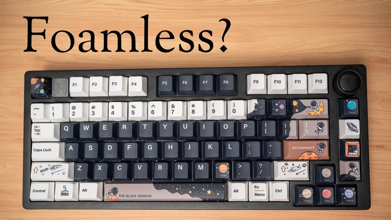leobog Hi75 (Foamless? Clack? Tape mod + polyfill =)