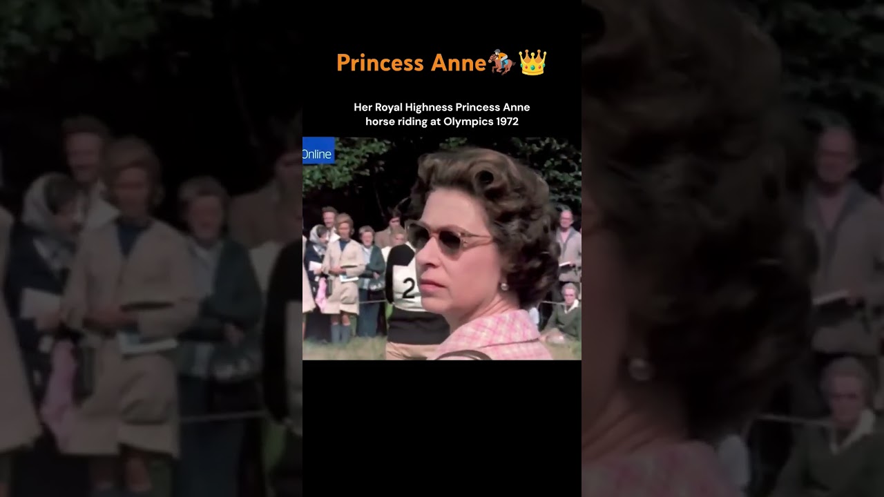 Princess Anne riding horse 🏇🏻😲 #royalfamily #britishroyalfamily #princessanne #history #diana