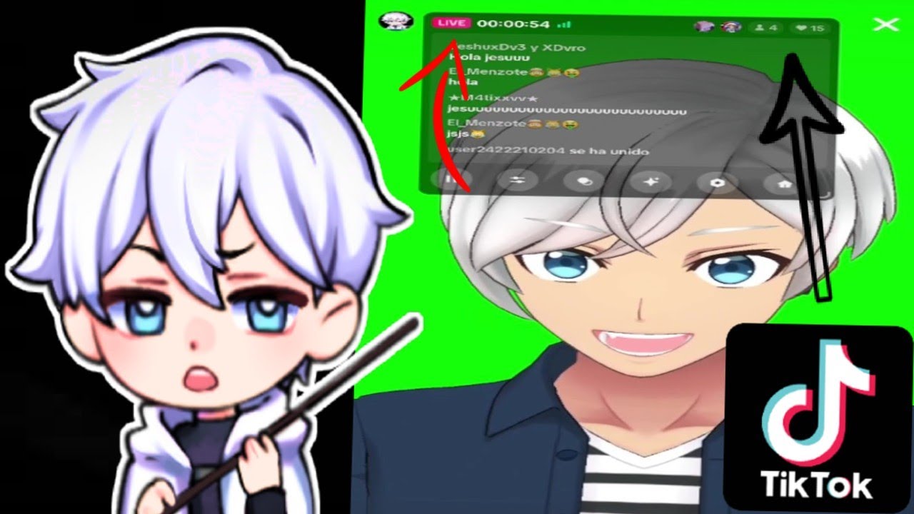 Como Hacer Lives Siendo VTuber desde celular en tiktok (requerido1000 SEGUIDORES EN TIKTOK)