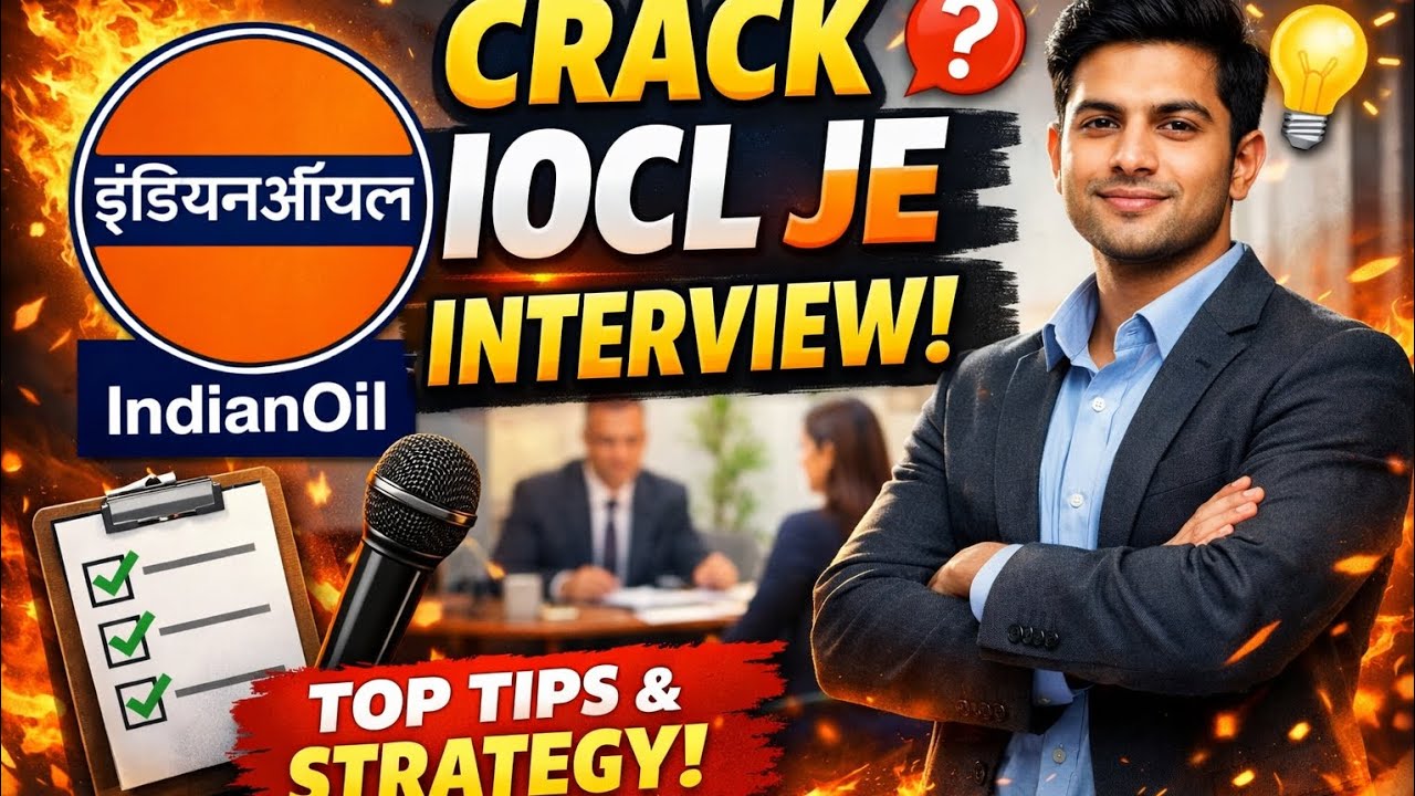 How to Ace Your IOCL Junior Engineer Interview, crack iocl je