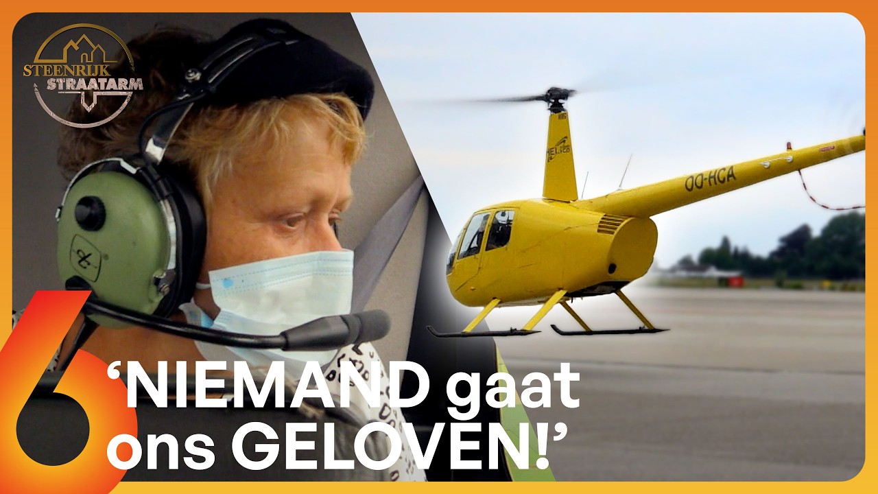 Gezin maakt SPECTACULAIRE vlucht over MAASTRICHT! 🚁 | Steenrijk, Straatarm #49