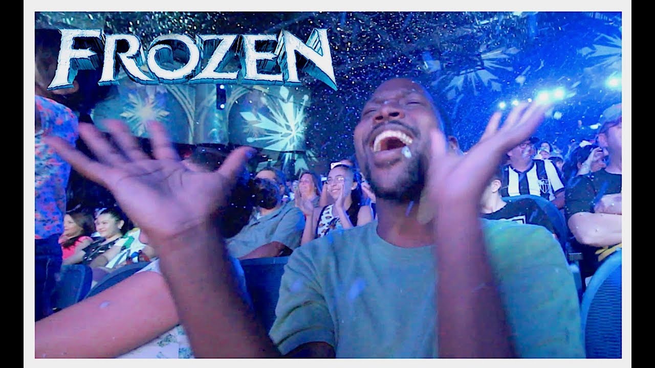 MAN FREAKS OUT AT DISNEY WORLD FROZEN SING-ALONG  | Hollywood Studios