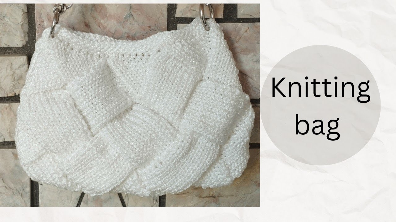 Entrelac knitting bag tutorial/part 1
