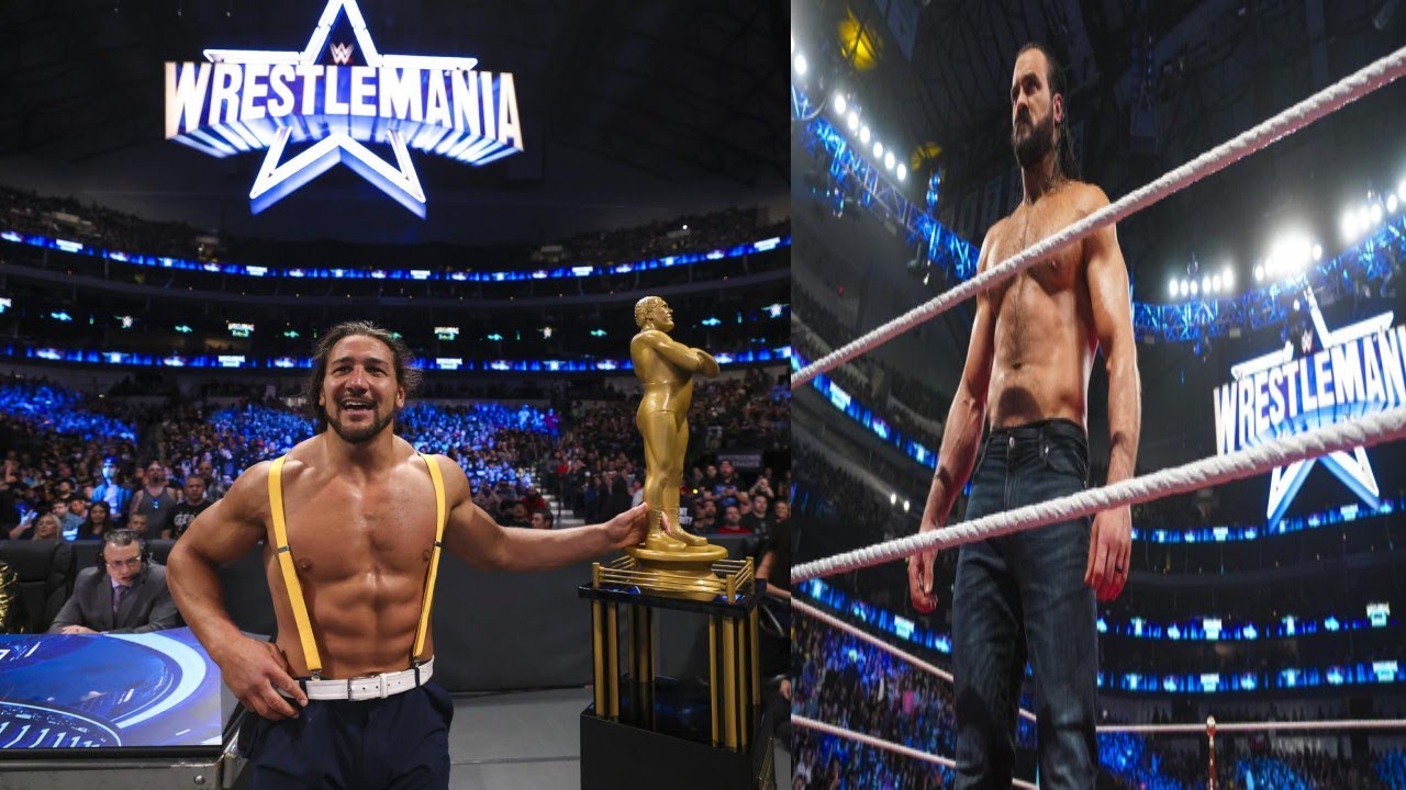 Madcap Moss won the Andre the Giant Battle Royal | Drew stormed onto Happy Talk and reclaimed Angela