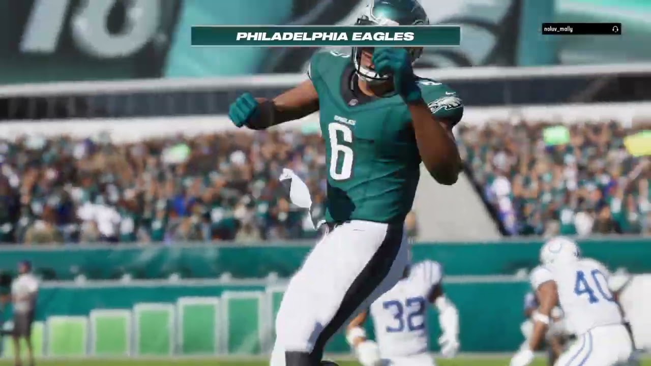 Jaylen Hurts gets the ball to DeVonta Smith for a red zone touchdown. | #ski_wii_hennessy on #Twitch