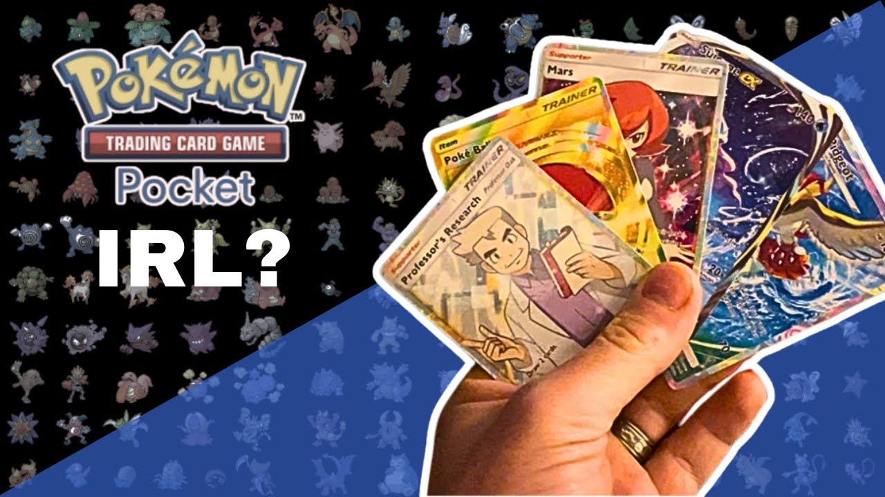 Pok&eacute;mon Pocket &mdash; это случайно ПОТРЯСАЮЩАЯ карточная игра с драфтом.