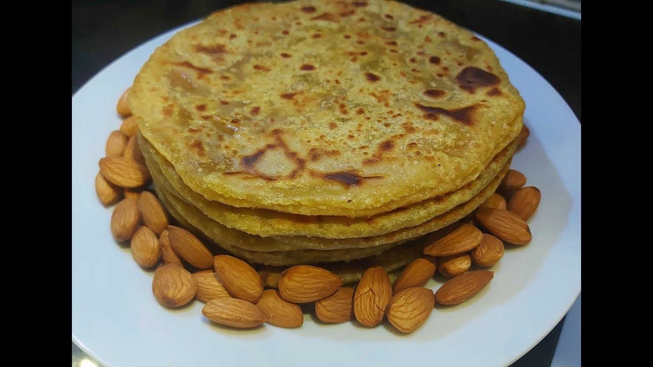 No Maida, No Sugar Badam Puran Poli, Badam Bobbatlu, Badam Obbattu, Holige | Good 4 Hair n Skin