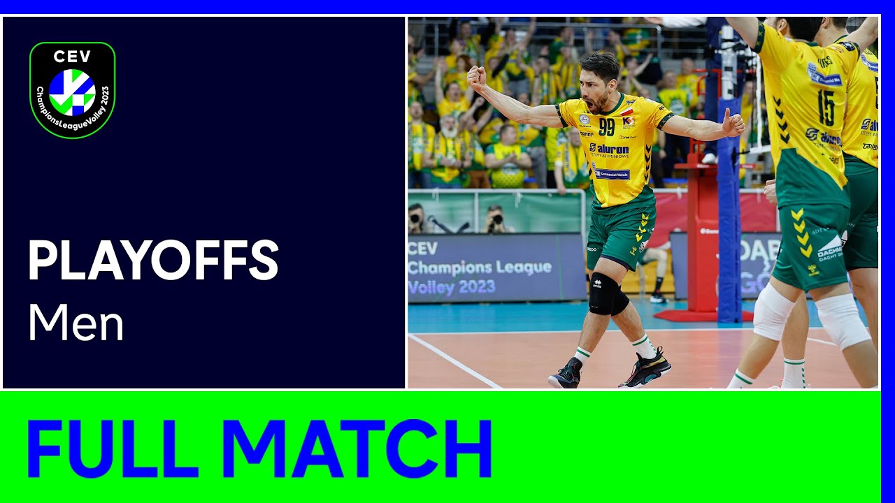 Full Match | Aluron CMC Warta ZAWIERCIE vs. Grupa Azoty KĘDZIERZYN-KOŹLE | CEV CL Volley 2023