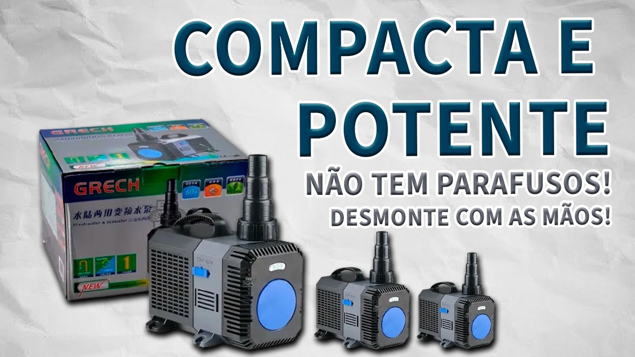 BOMBAS DE RECALQUE PORTÁTIL COM ALÇA!