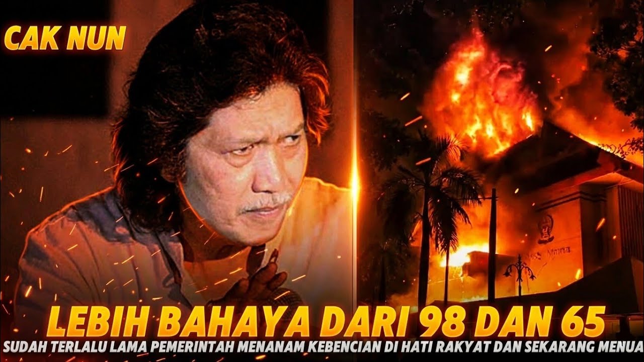 Dulu Cak Nun Di Anggap Ngarang, Tak Ada Yang Percaya
