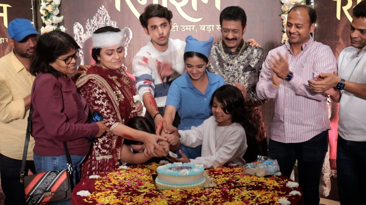 Rimjhim Dangal TV Serial Completing 50 Episodes cake cutting celebration 🎉