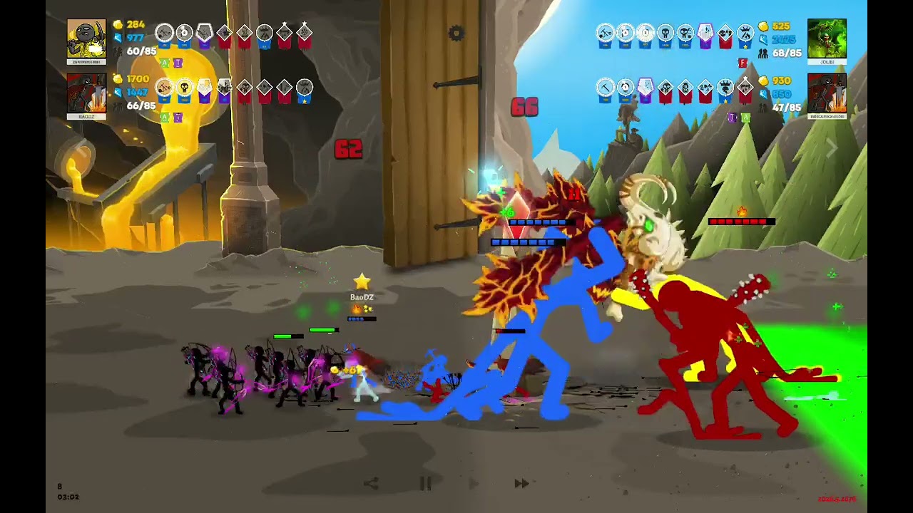 2v2 in stick war saga part 9