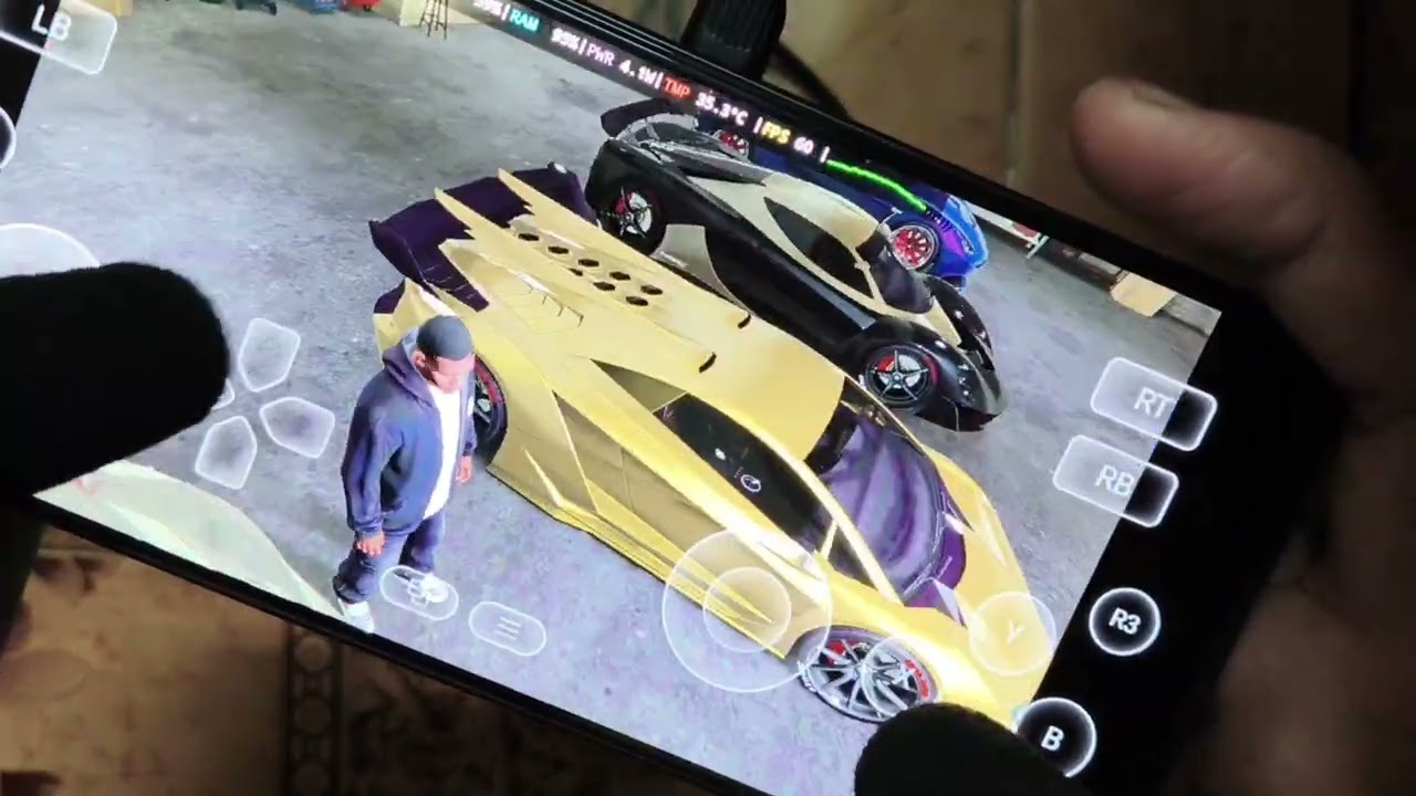 How to unlock 60 fps in GTA 5 on poco X6 pro ☠️  MediaTek dimensity 8300 ultra perfect good graphics