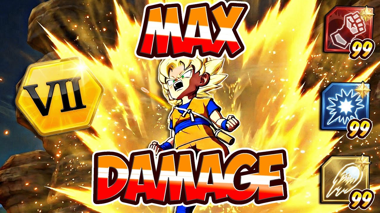 I took LF Mini Goku to his Absolute MAX in Dragon Ball Legends