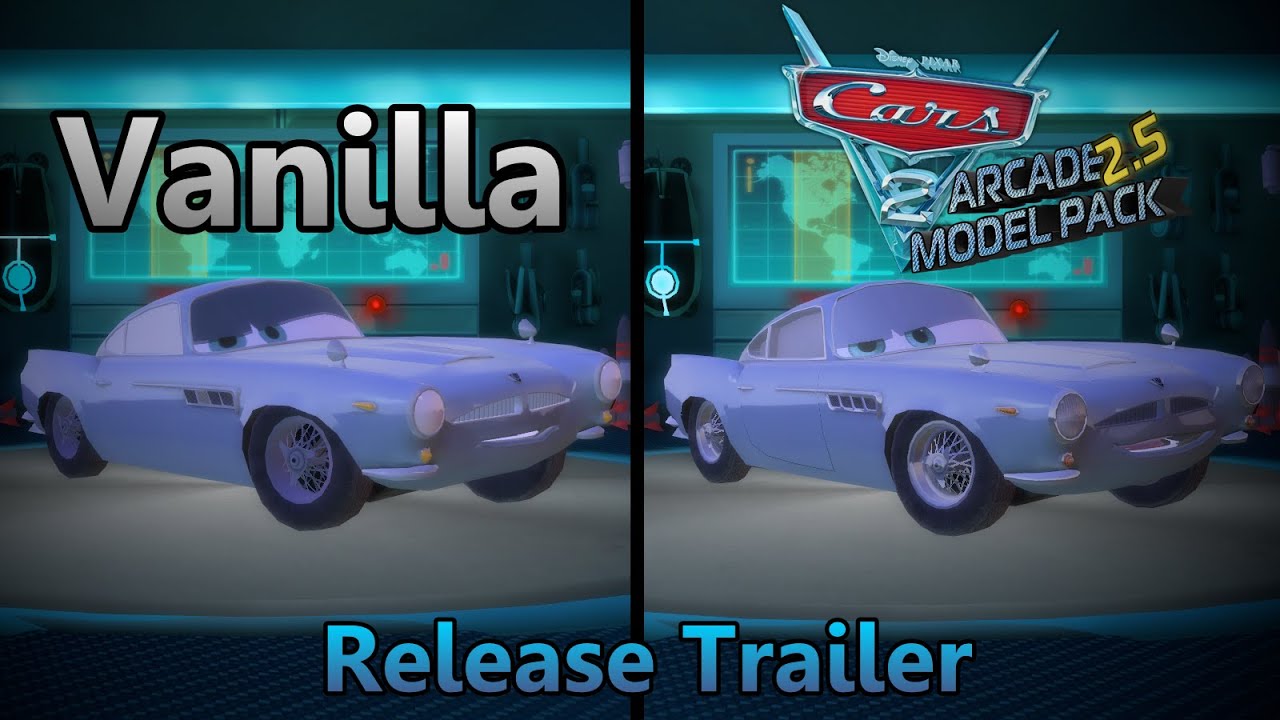 Cars 2 - The Video Game | Arcade Model Pack V2.5 | Release