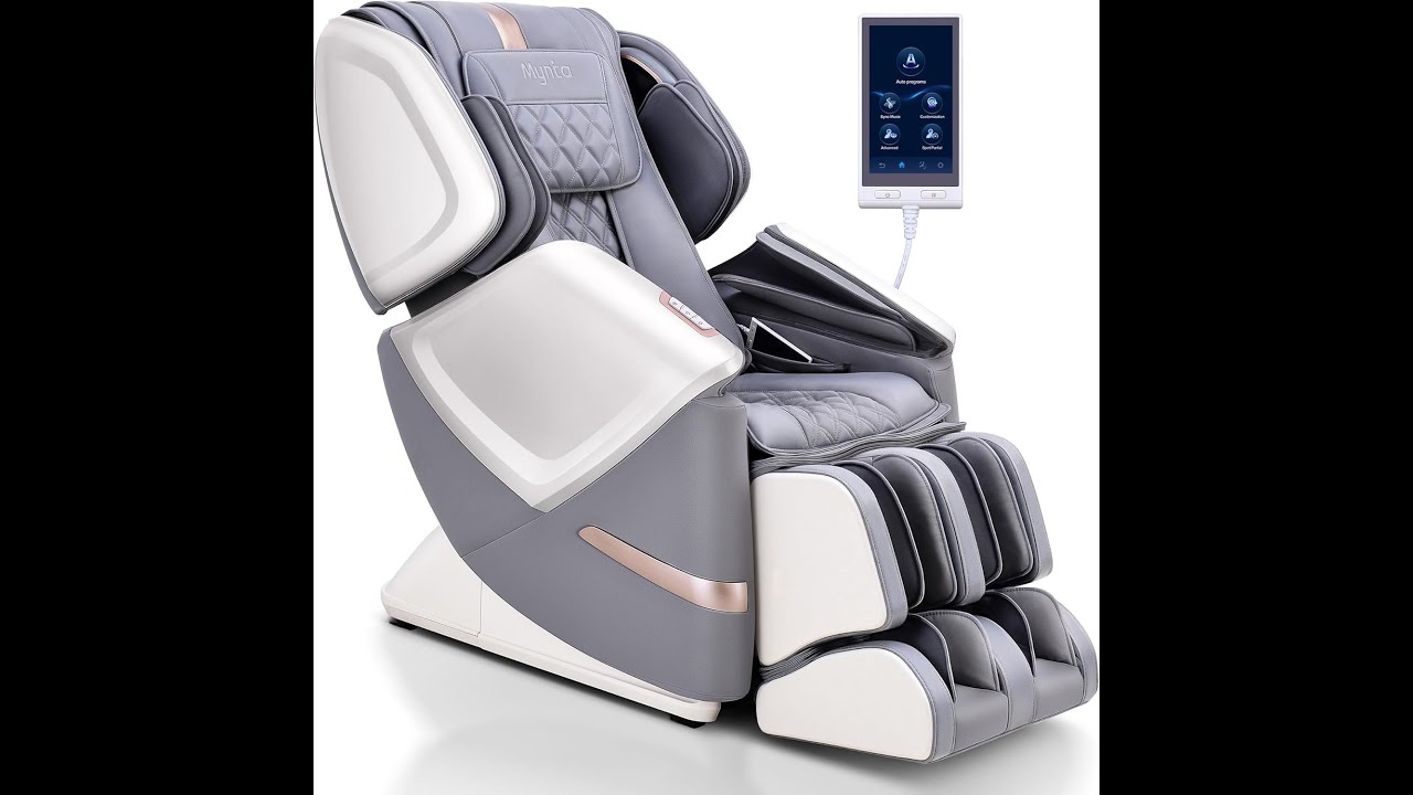 MYNTA 4D Massage Chair Review | Full Body, SL Track & Music Sync Bluetooth Speaker
