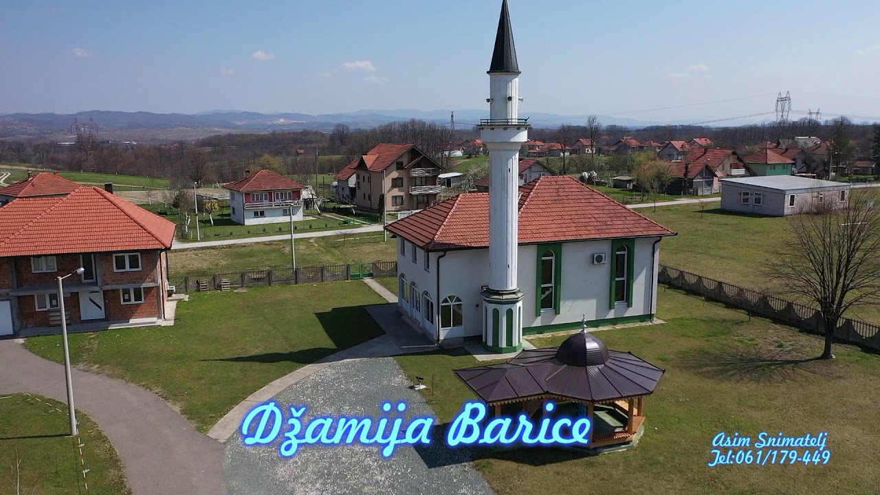 Snimak iz Zraka mjesto Rasadine i Barice uz dobre Ilahije i Kaside za slušanje Asim Snimatelj