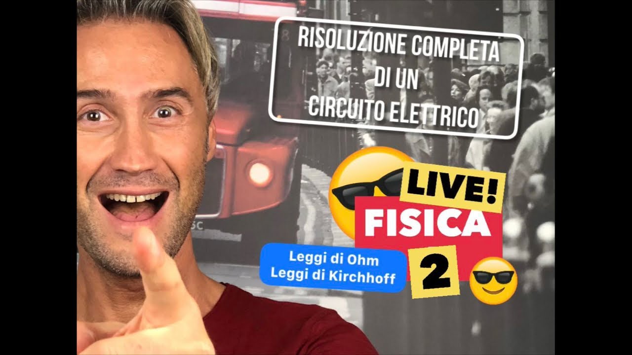 CIRCUITI ELETTRICI, risoluzione circuiti elettrici, leggi di ohm, leggi di Kirchhoff