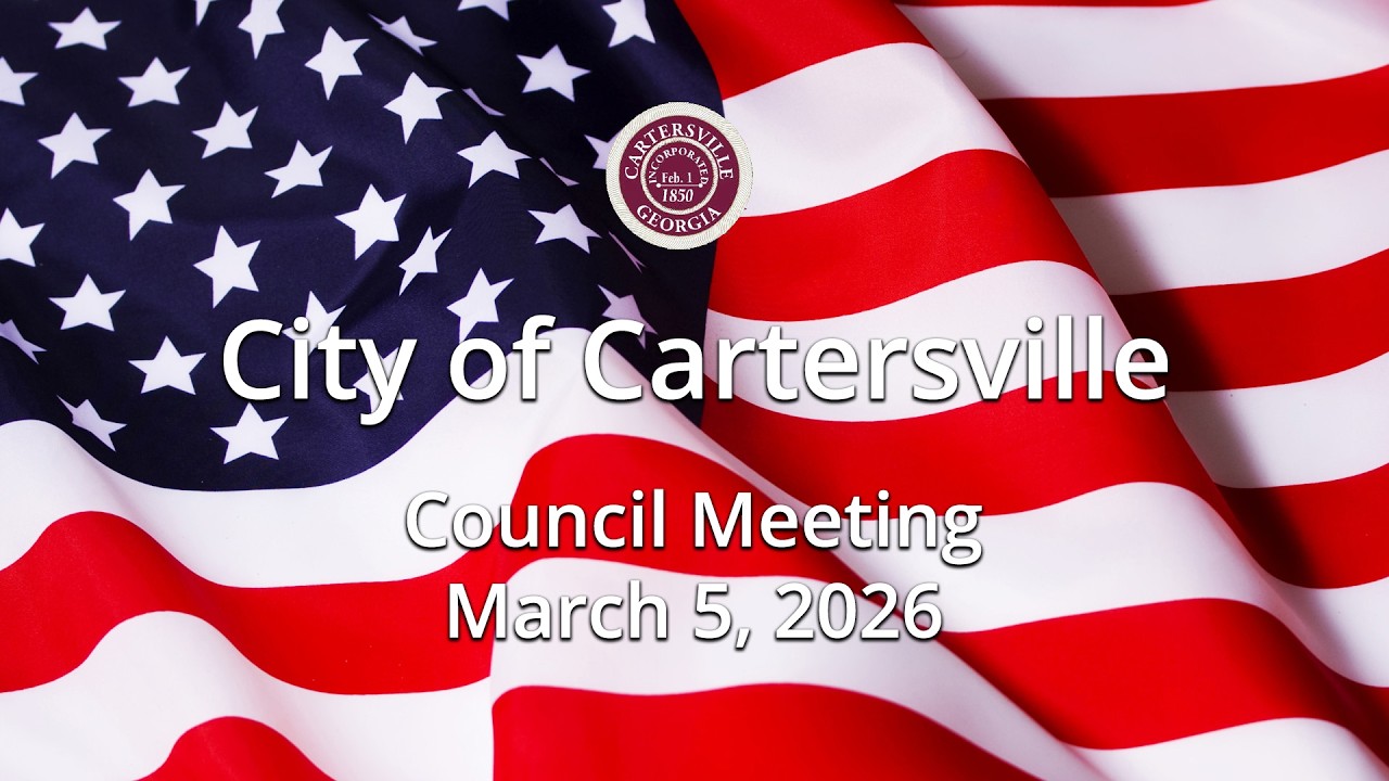 Cartersville City Council 3 5 26