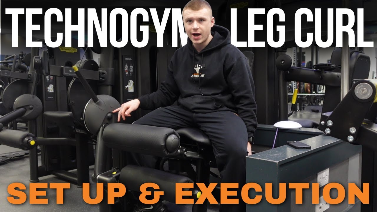 Technogym Seated Leg Curl - Set Up & Execution