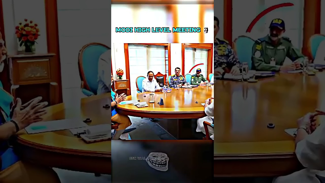 PM MODI TODAY HIGH LEVELS MEETING WITH RAKSA MANTRI NSA CDS ARMED🇮🇳