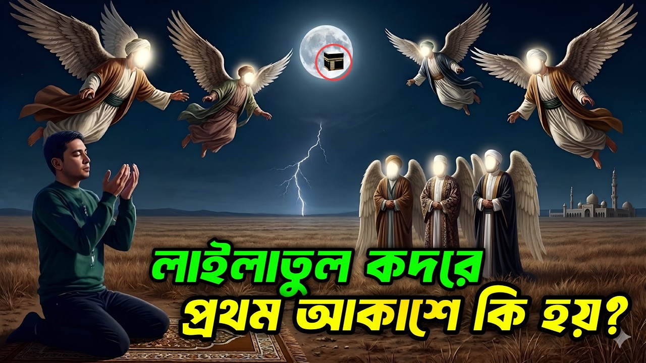 লাইলাতুল কদরে প্রথম আকাশে কি হয় || এই রাতের লক্ষন কি কি || Laitatul Qadr 2026
