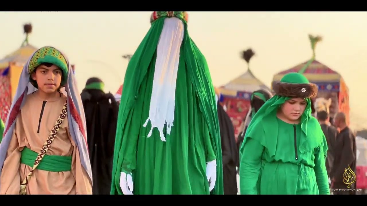 تشابيه دخول ضعن الإمام الحسين  ( ع) إلى كربلاء | موكب أنصار الحسين (ع)  | ذي قار أهالي الغراف