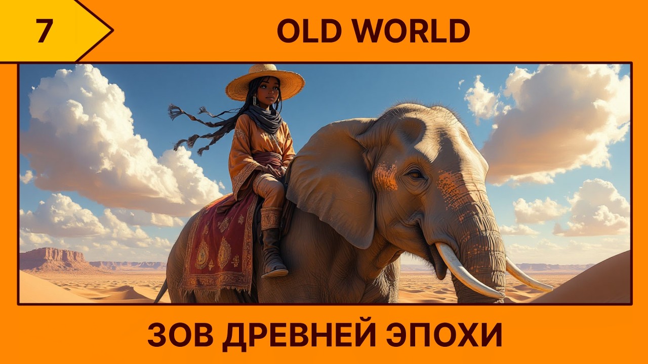 (7) Old World - Боевые слоны (￣(ω)￣)