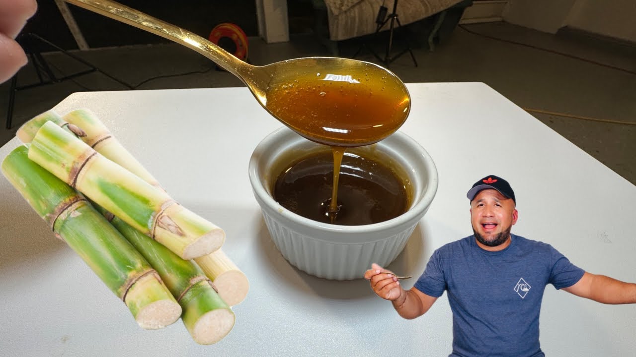 Como hacer MIEL DE CAÑA en casa / How to make Sugar Cane Syrup at home