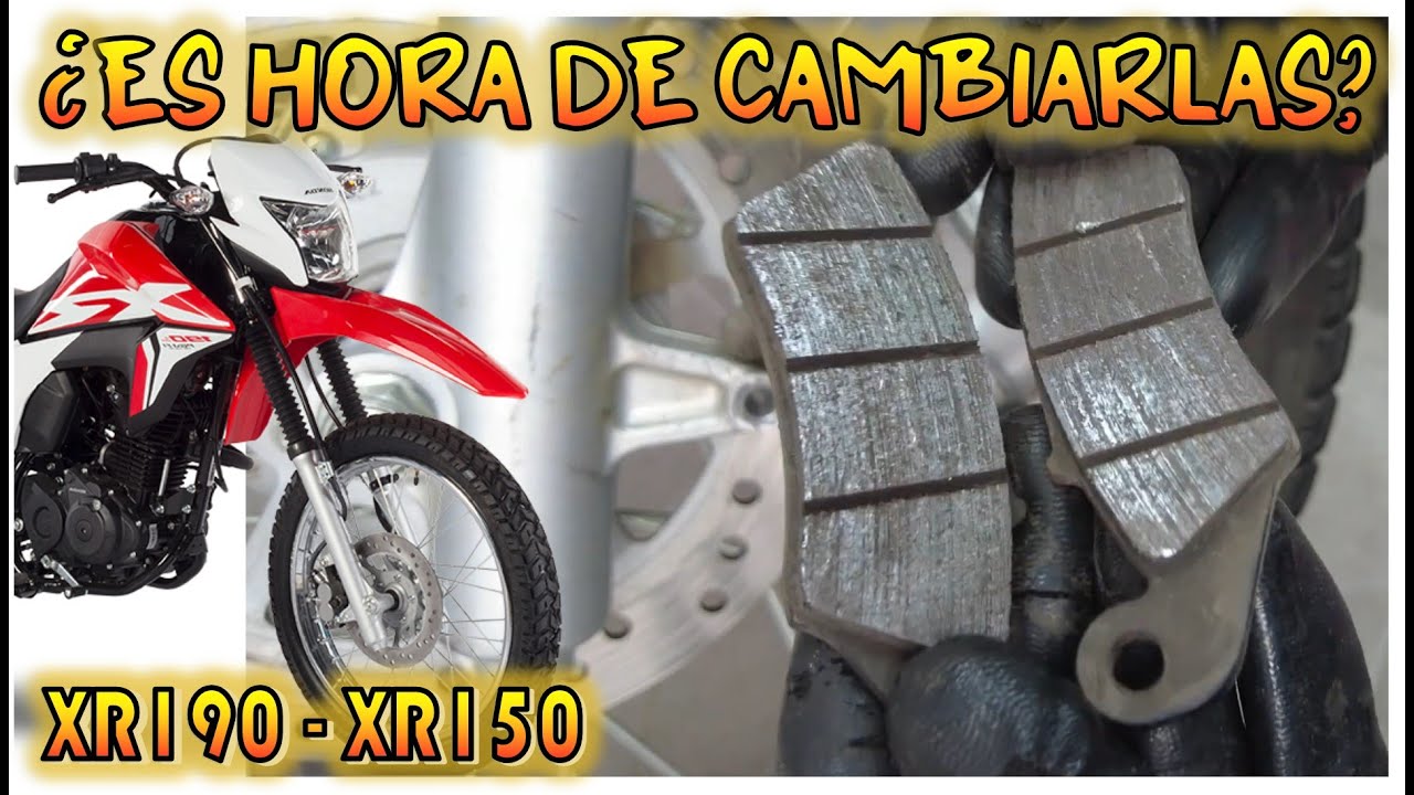 CAMBIO Y ANALISIS DE BALATAS DE XR190 O XR150 || APRENDE TODO SOBRE ELLAS!! CAPITULO 24