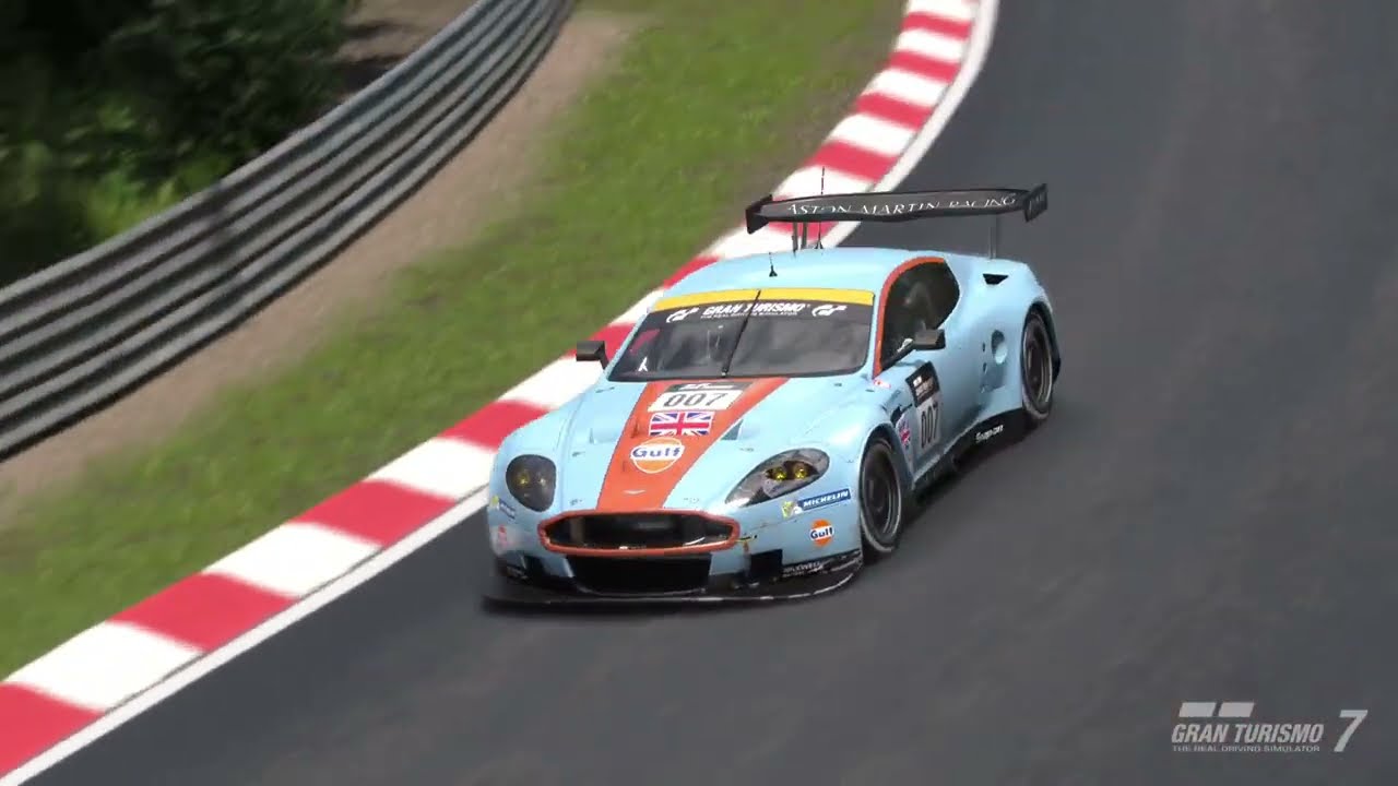 Gran Turismo 7 - Nurburgring Reverse II with Aston Martin DBR1 Daily Replay (Update 1.68 - PS5 Pro)