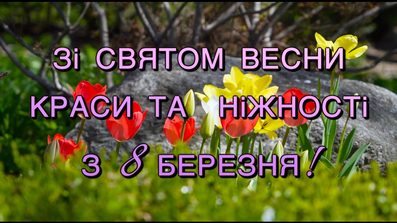Вітання з 8 березня від СБК Хацьки