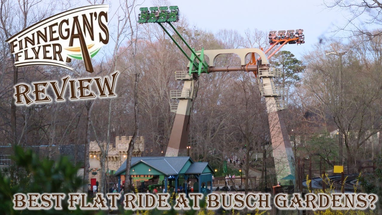 Finnegan's Flyer Review, Busch Gardens Williamsburg S&S Screamin' Swing | Best Flat Ride at the Park
