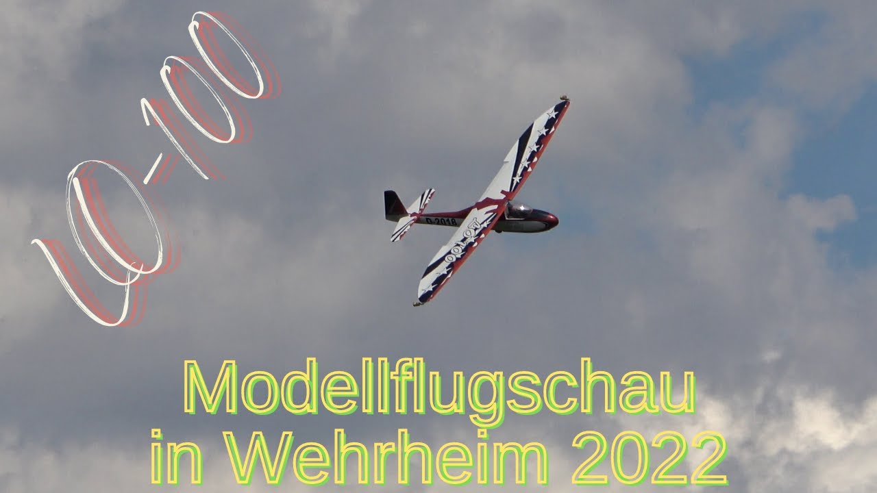 RC AEROBATICS IN STRONG WINDS LO 100  (Modellflugschau Wehrheim 2022)