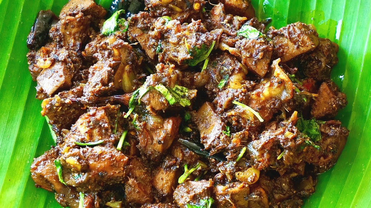 CHETTINAD MUTTON LIVER PEPPER FRY | GOAT LIVER RECIPE | KALEJI PEPPER FRY | KALEJI MASALA