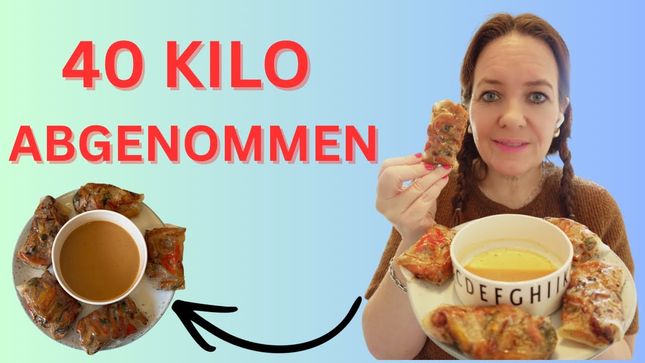 Die BESTEN Sommerrollen | so habe ich 40 Kilo abgenommen | abnehmen leicht gemacht