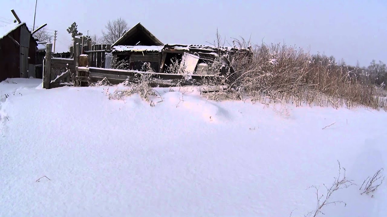 Выпавший снег 5 марта, село Новотроицкое. Амурская область. 2016.