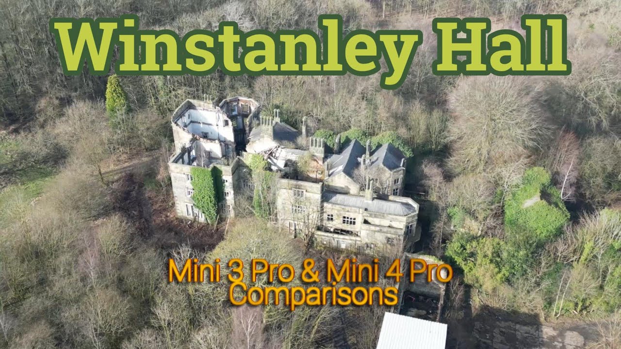 Winstanley Hall | Wigan | DJI Mini 3 Pro & DJI Mini 4 Pro Comparisons