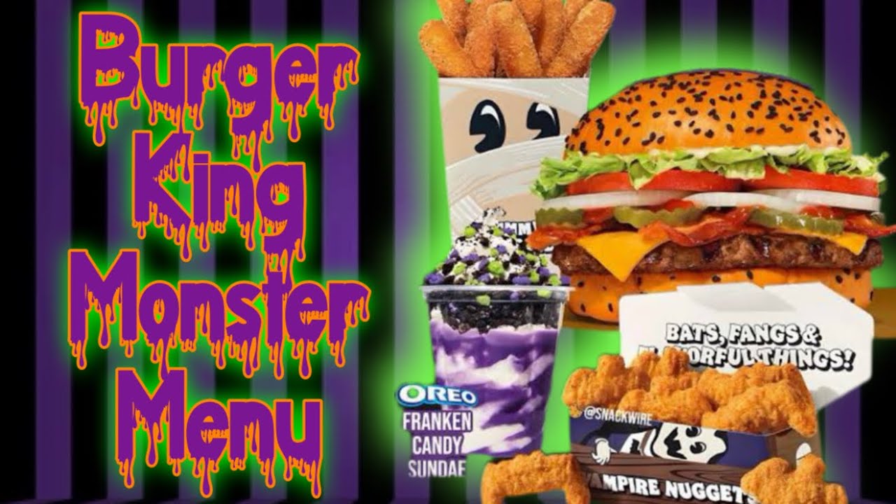 We Ordered Everything On The Burger King Halloween Menu 