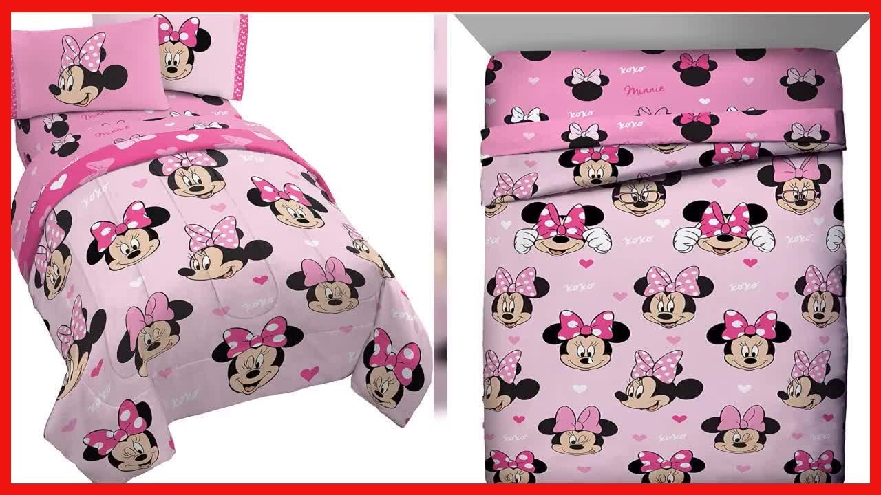Transform Your Child’s Room with the Cozy Minnie Mouse Twin Bed Set