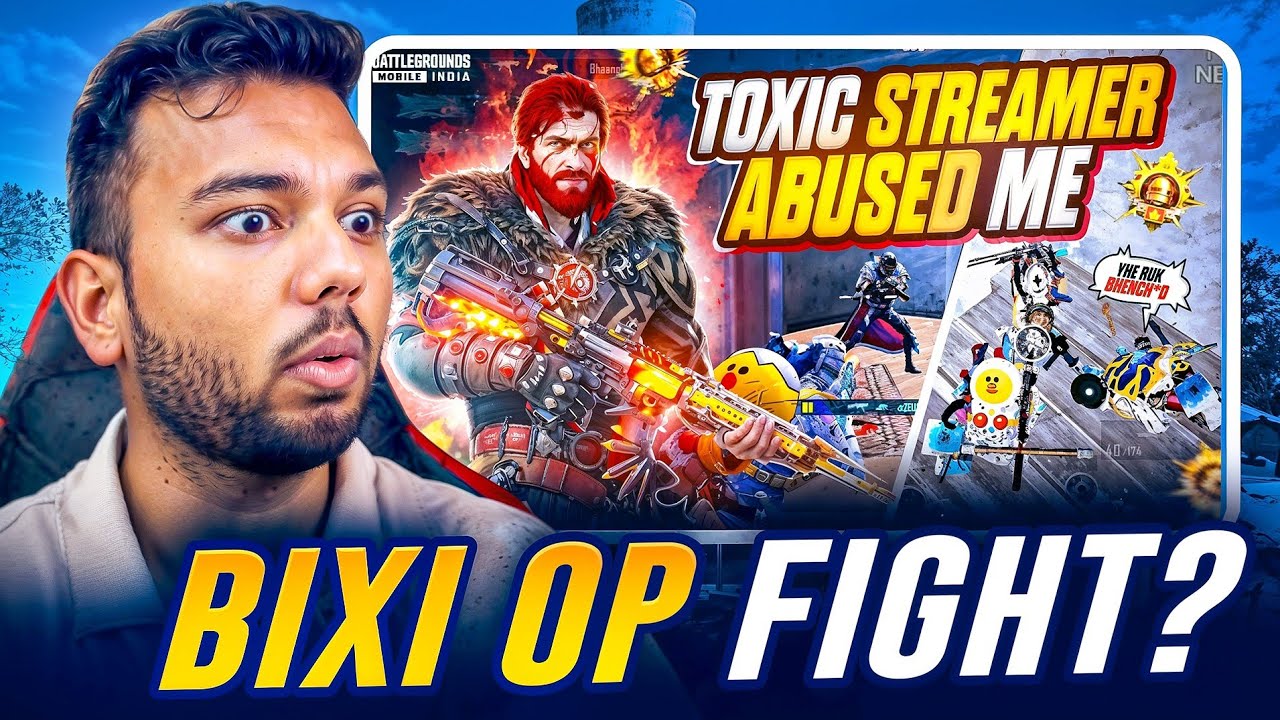 Snehilop Reacts On Bixi Op's Fight With Toxic Streamer!