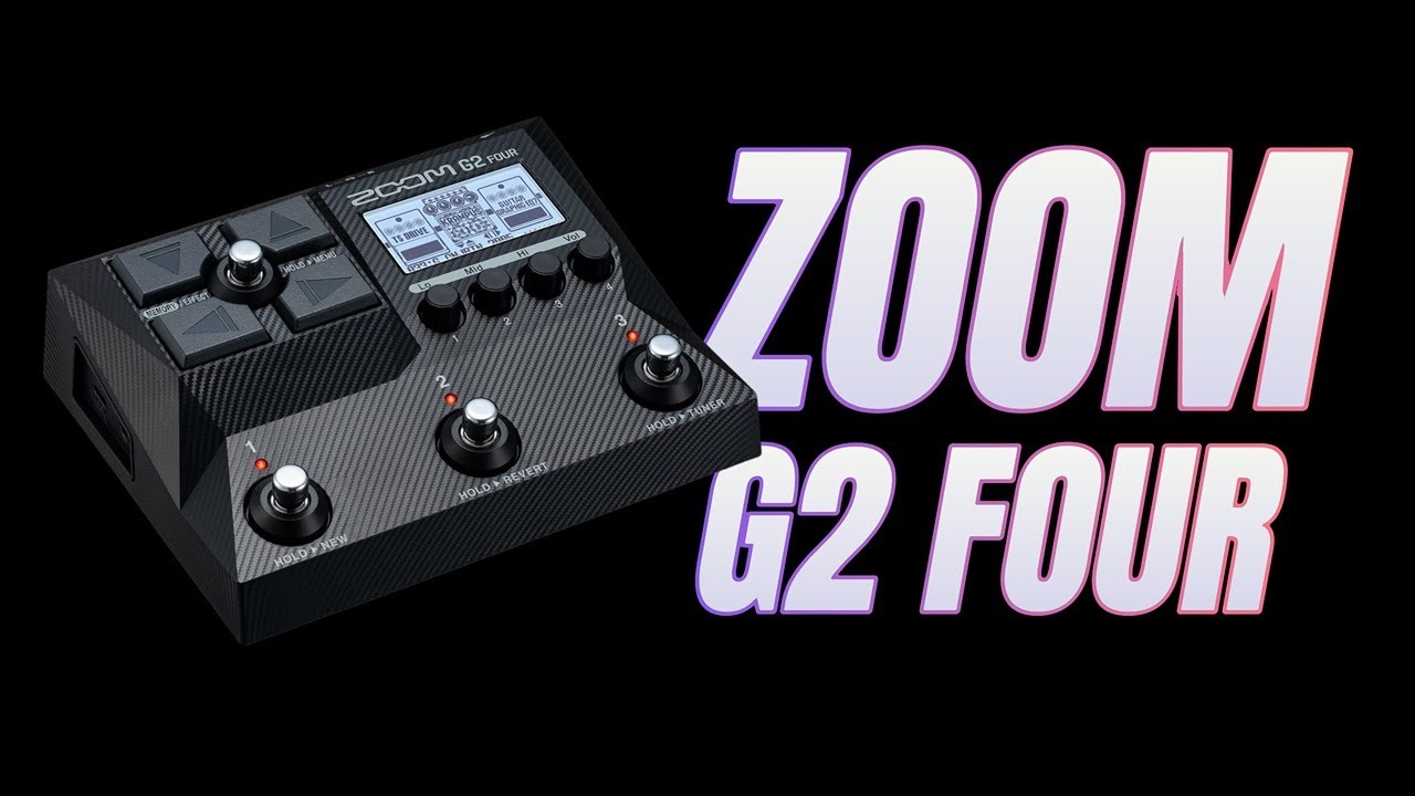 Review - Zoom G2 Four / El multi efectos más económico del mercado con sonido de alta calidad