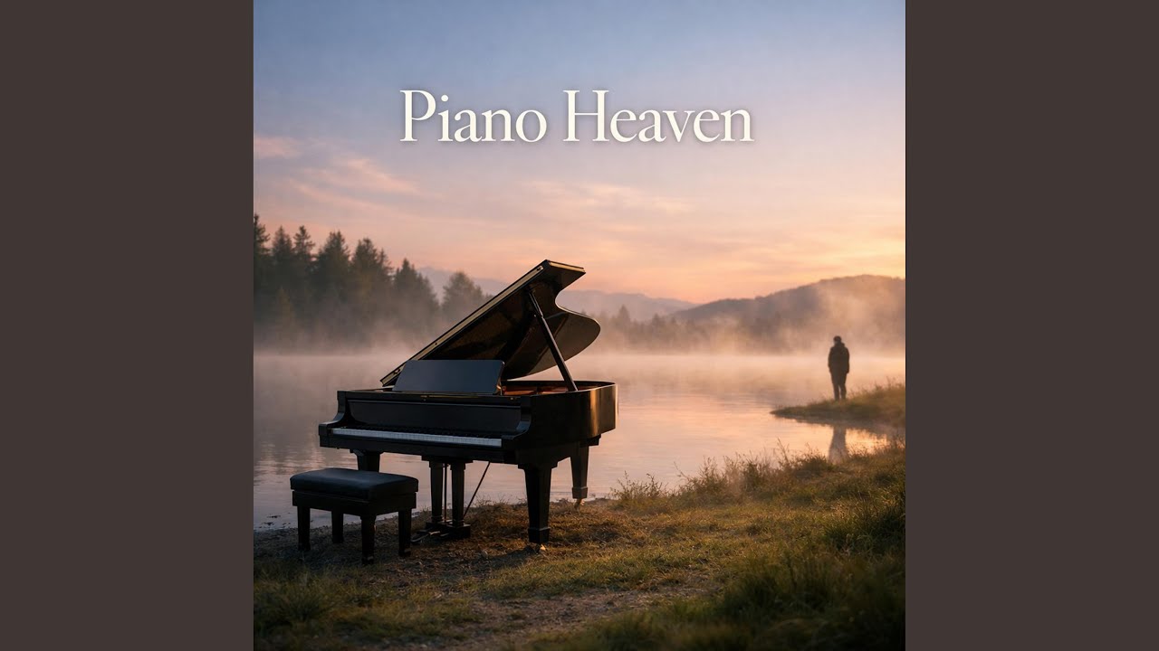 Piano Heaven Soft Notes in Eternal Blue