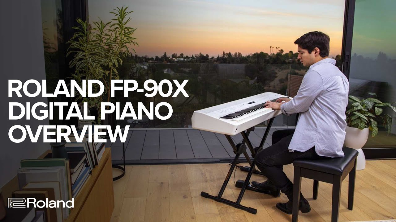 Обзор и звуки цифрового пианино серии Roland FP-90X