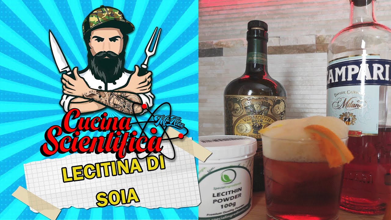 CUCINA SCIENTIFICA ep. 2 LECITINA DI SOIA aria di aperitivo